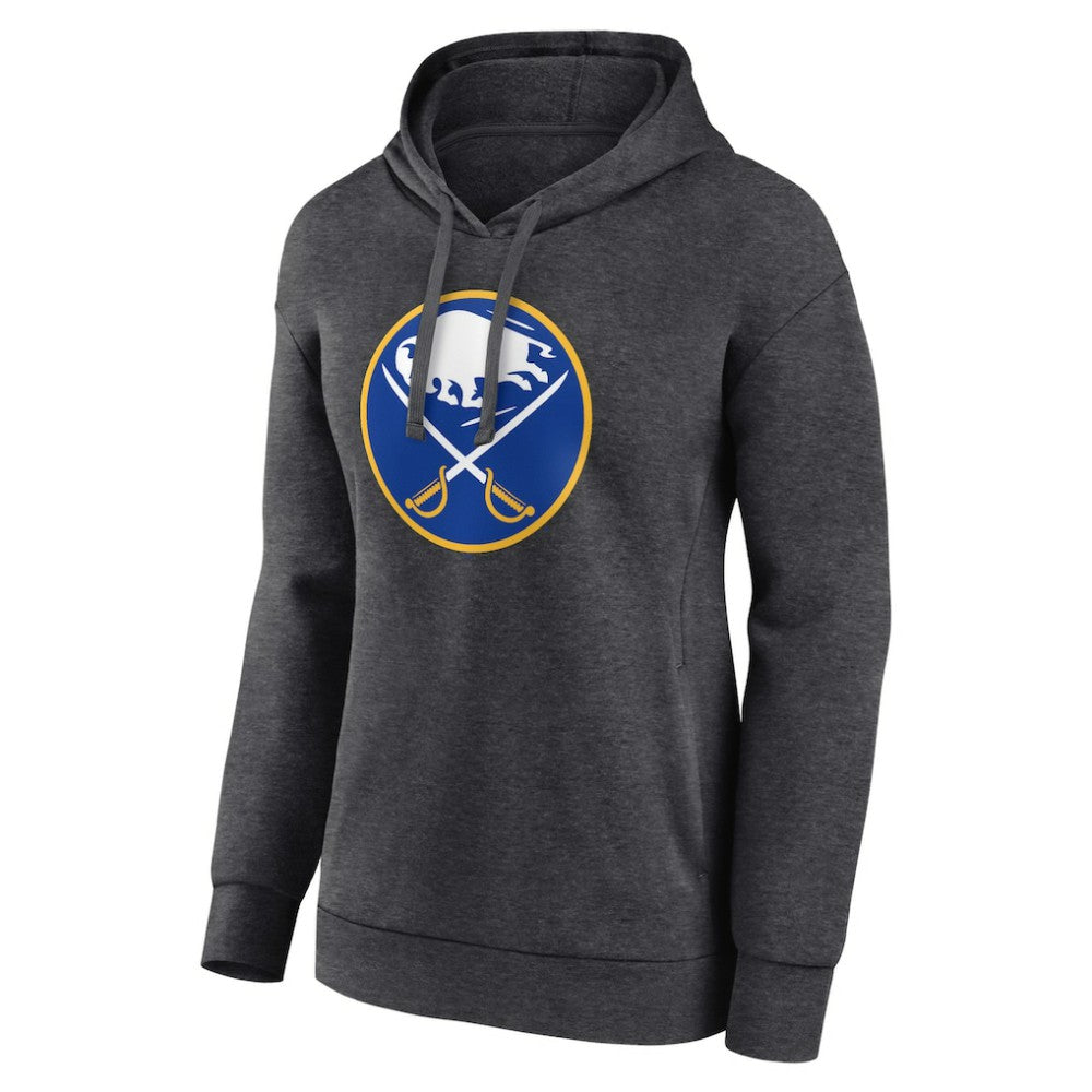 NHL Buffalo Sabres Women's Primary Logo Pullover Hoodie