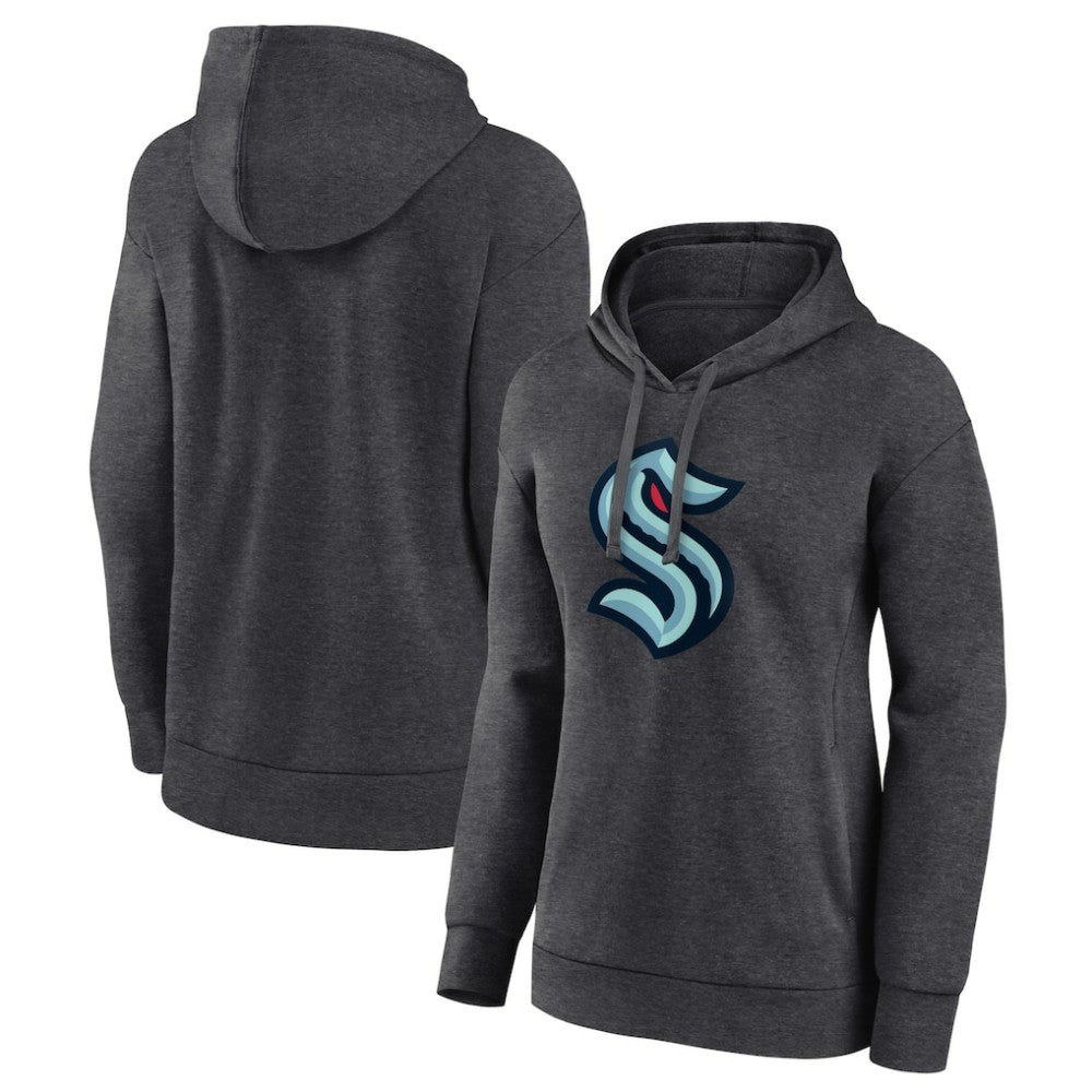 NHL Seattle Kraken Women's Primary Logo Pullover Hoodie