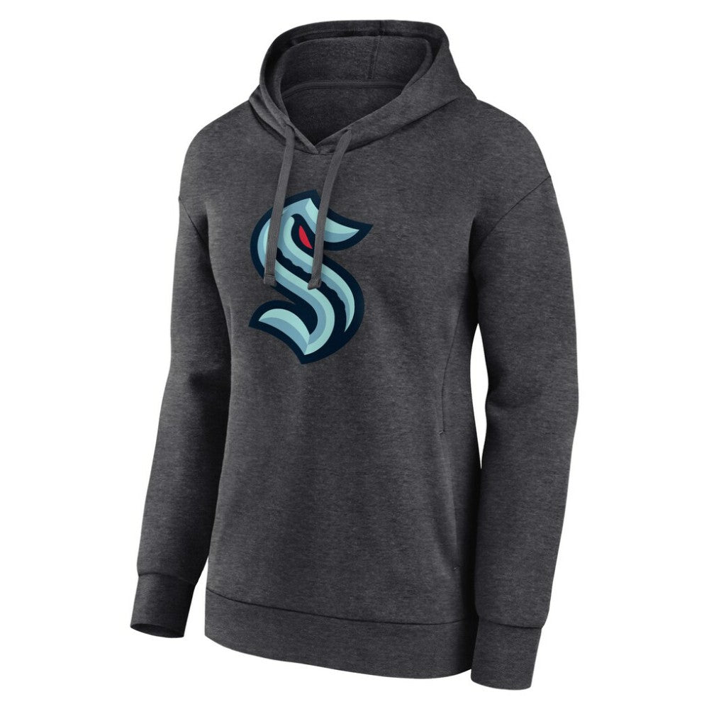 NHL Seattle Kraken Women's Primary Logo Pullover Hoodie