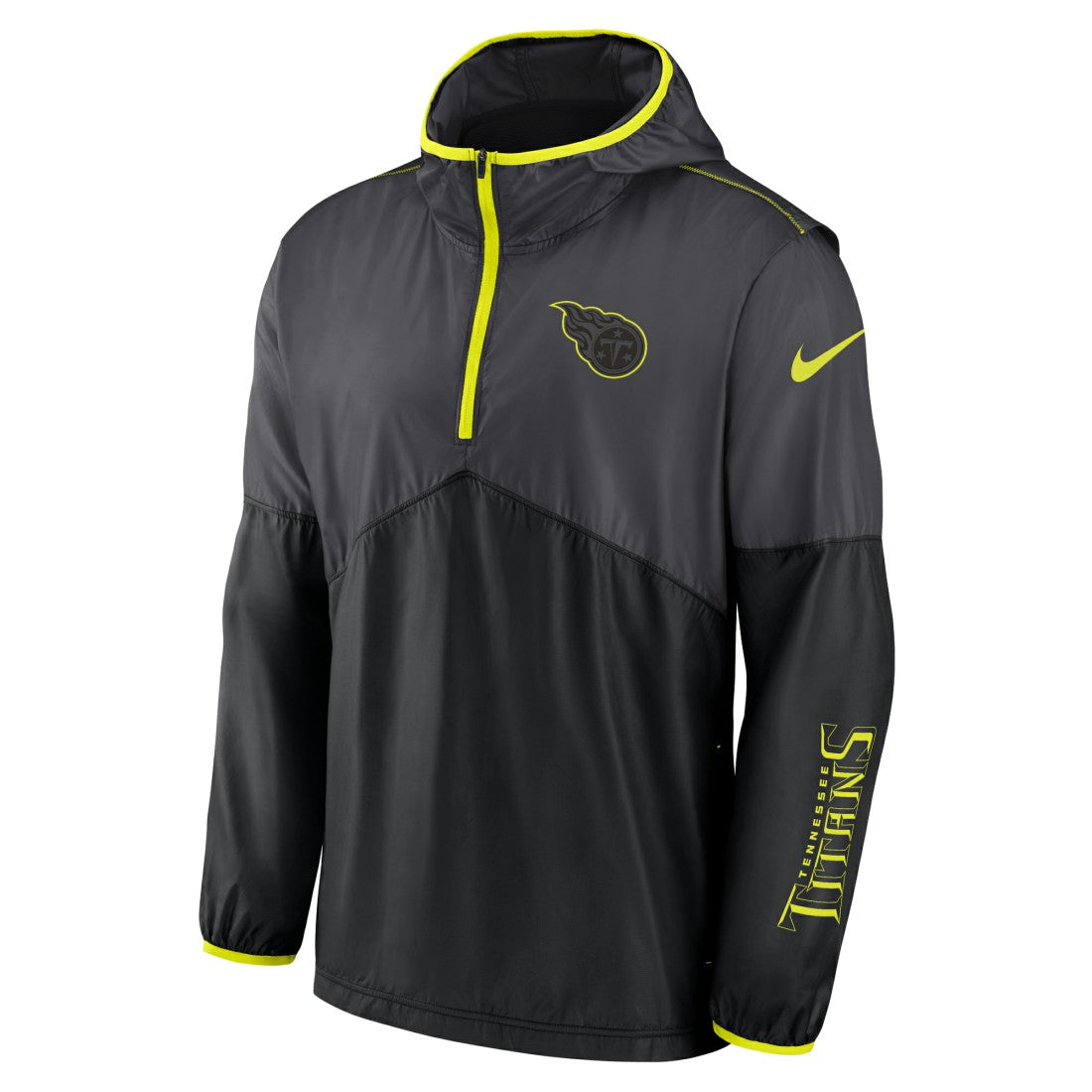 Volt Hoodie Half-Zip Jacket - Tennessee Titans Hoodies