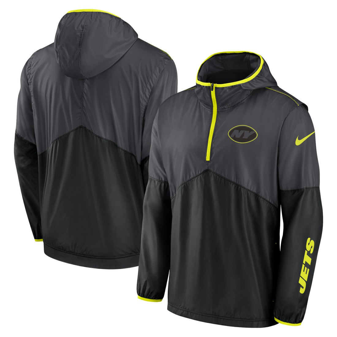 Volt Hoodie Half-Zip Jacket - New York Jets Hoodies