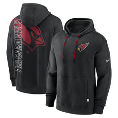 Layered Logo Statement Pullover Hoodie - Arizona Cardinals Hoodies