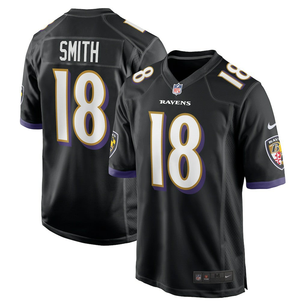 Roquan Smith  Alternate Game Jersey - Baltimore Ravens Jerseys