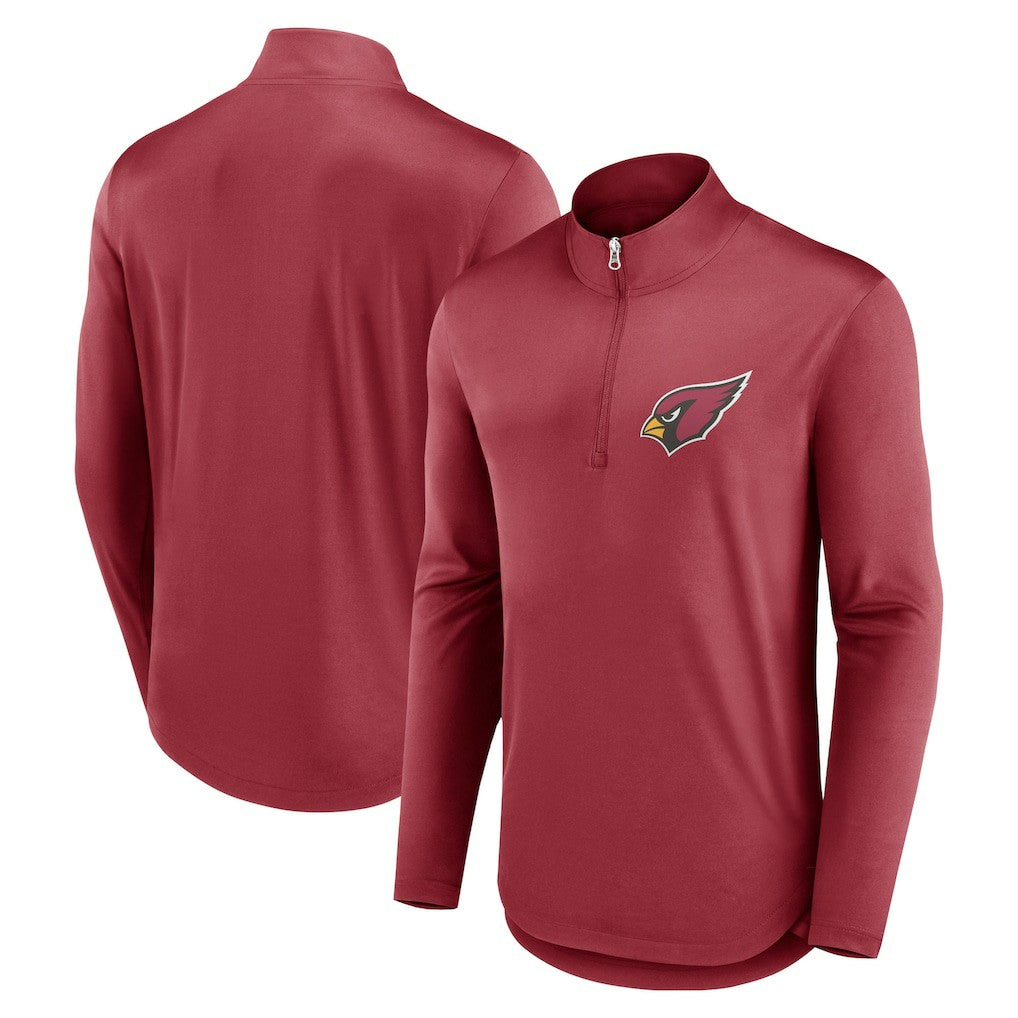 Quarterback Quarter-Zip Top - Arizona Cardinals Tops