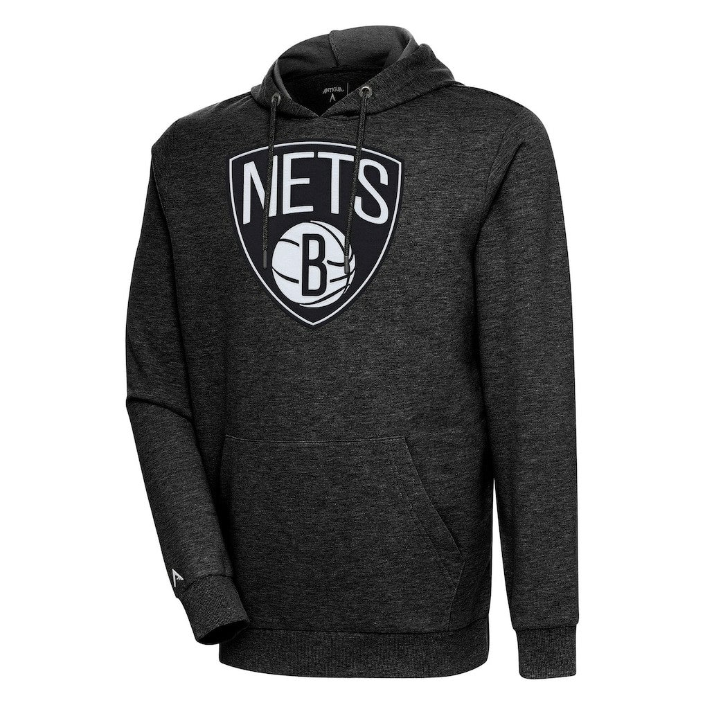 Brooklyn Nets Antigua Action Pullover Hoodie