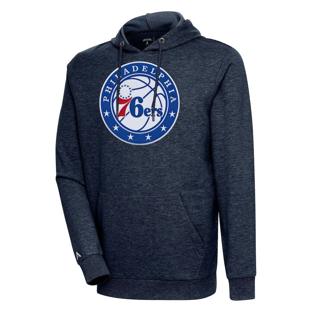 Philadelphia 76ers Antigua Action Pullover Hoodie