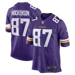 T.J. Hockenson  Game Player Jersey - Minnesota Vikings Jerseys