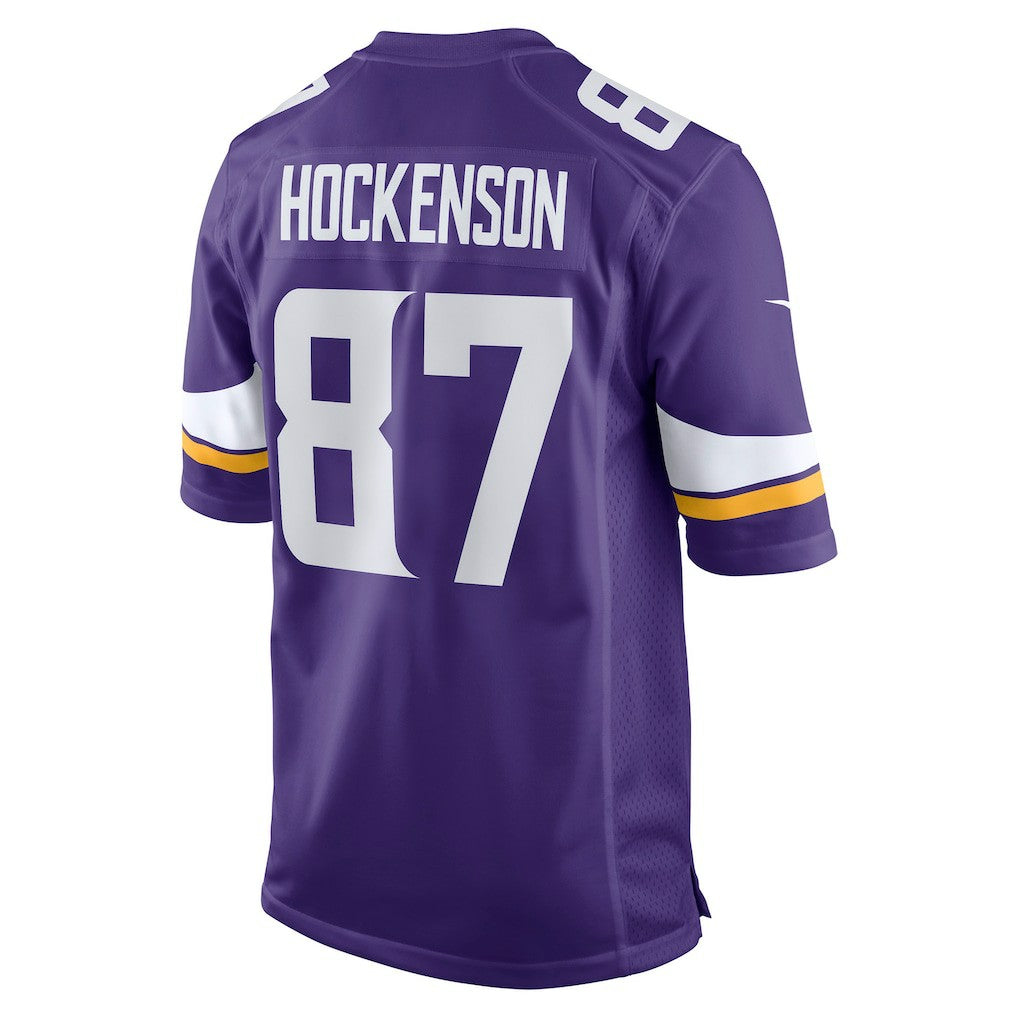 T.J. Hockenson  Game Player Jersey - Minnesota Vikings Jerseys