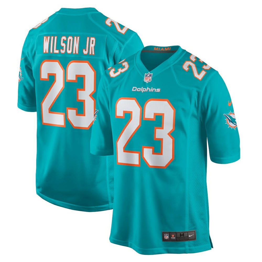 Jeff Wilson Jr.  Game Player Jersey - Miami Dolphins Jerseys