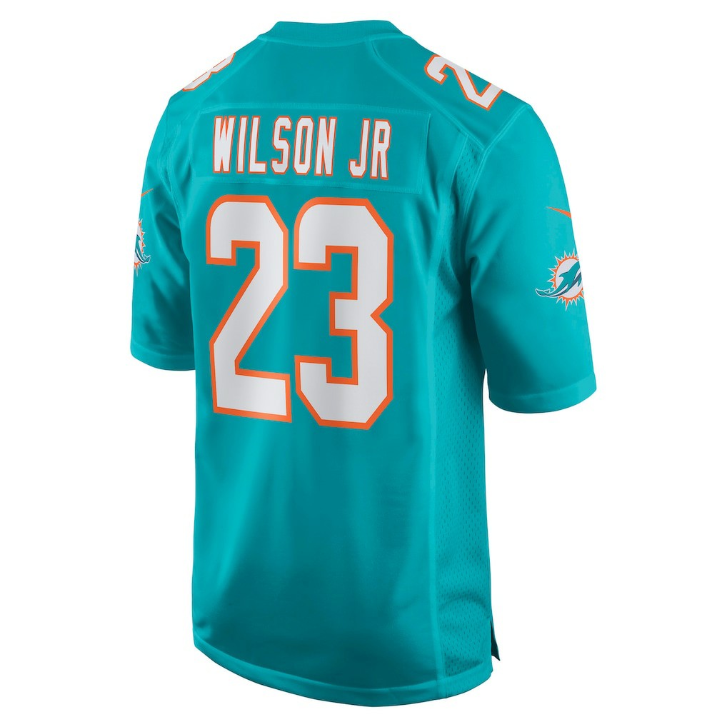 Jeff Wilson Jr.  Game Player Jersey - Miami Dolphins Jerseys