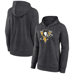NHL Pittsburgh Penguins Women's Primary Logo Pullover Hoodie