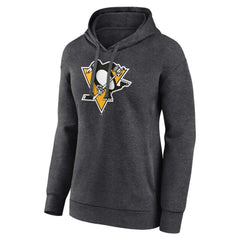 NHL Pittsburgh Penguins Women's Primary Logo Pullover Hoodie