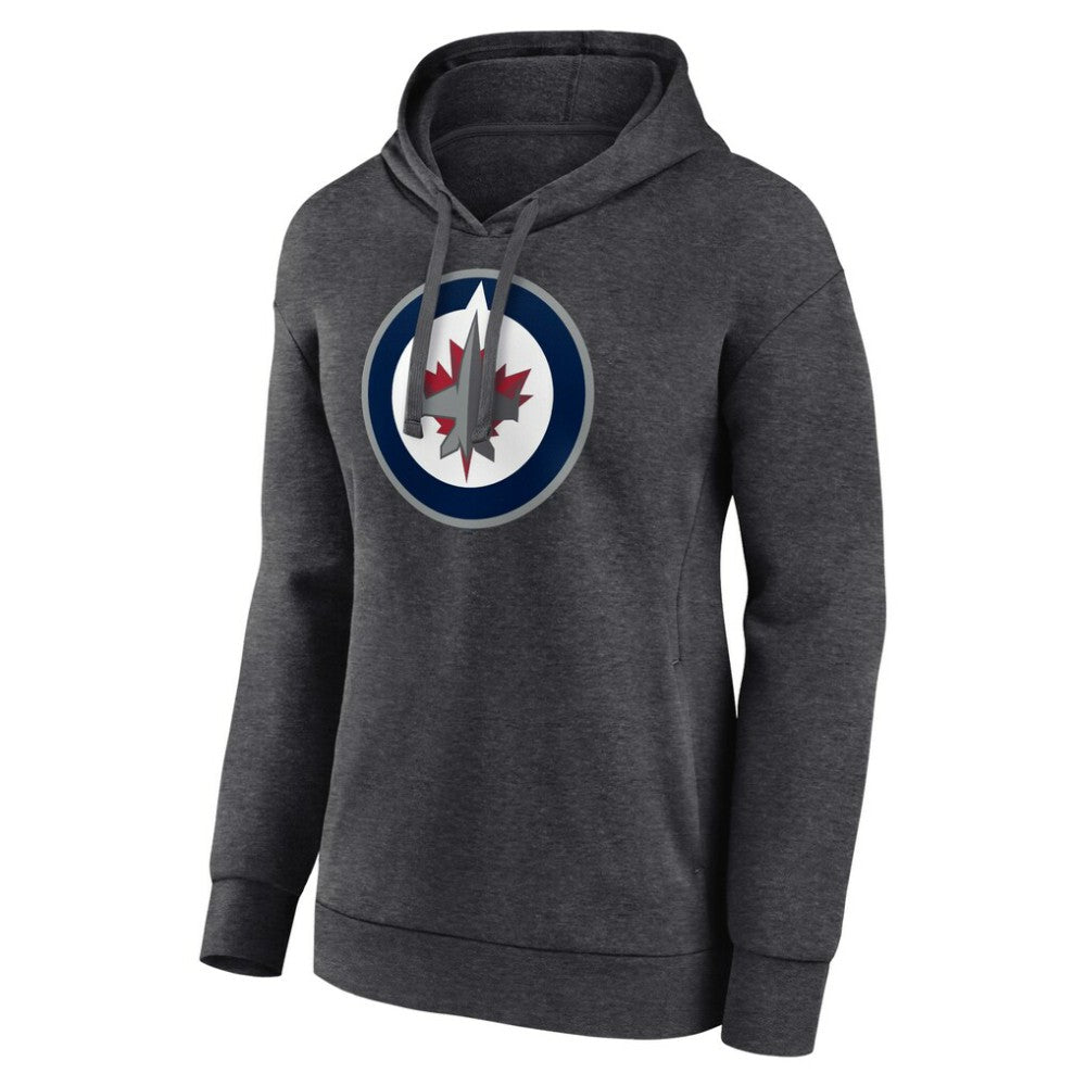 NHL Winnipeg Jets Women's Primary Logo Pullover Hoodie