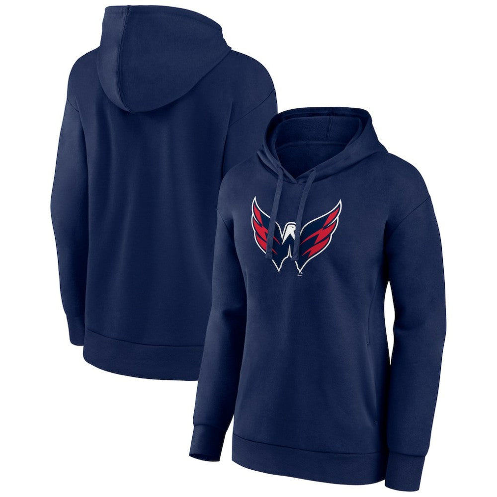 NHL Washington Capitals Women's Primary Logo Pullover Hoodie