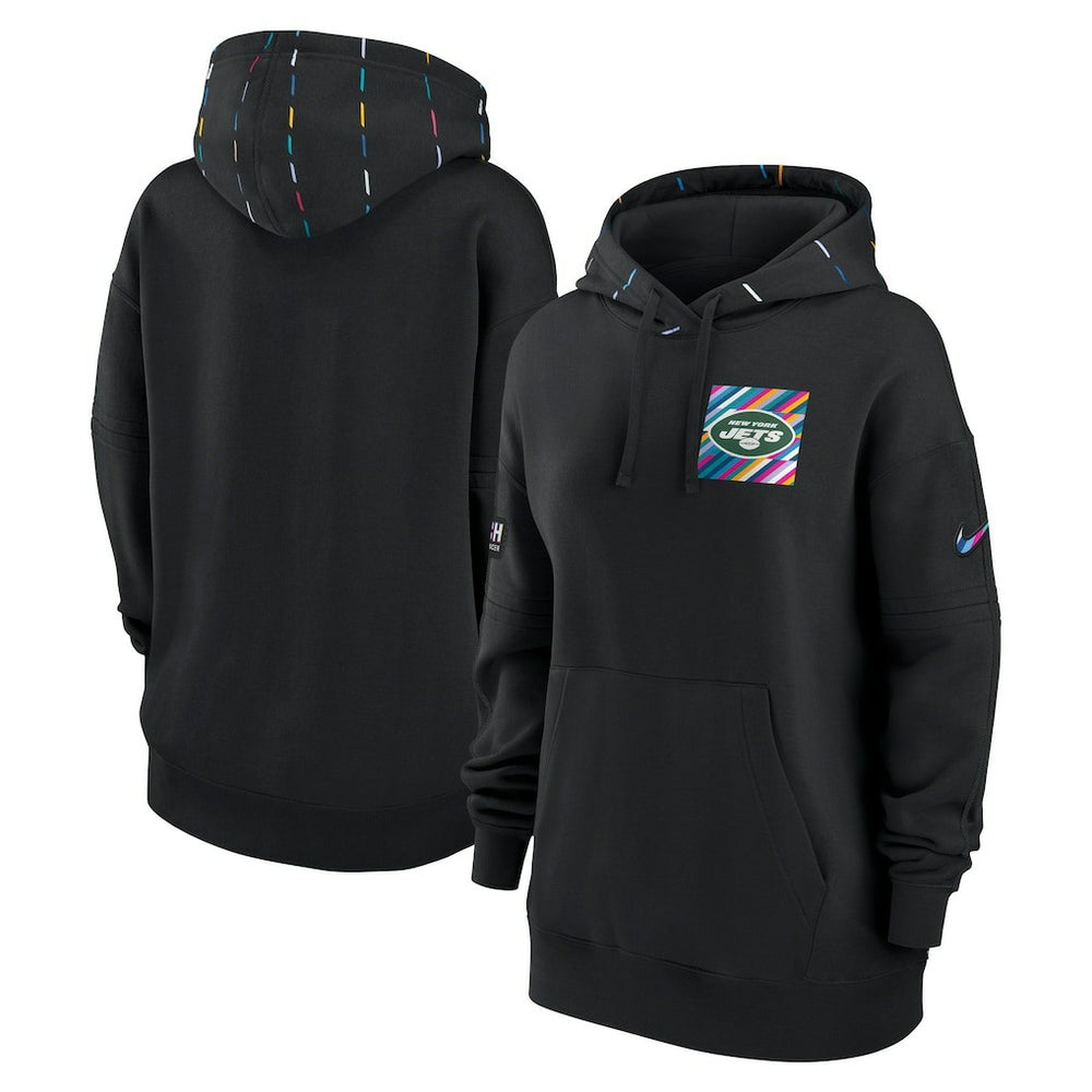 Women's 2023 NFL Crucial Catch Club Pullover Hoodie - New York Jets Hoodies