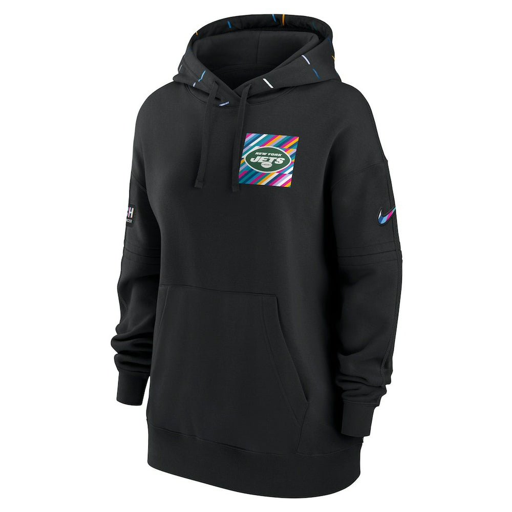 Women's 2023 NFL Crucial Catch Club Pullover Hoodie - New York Jets Hoodies