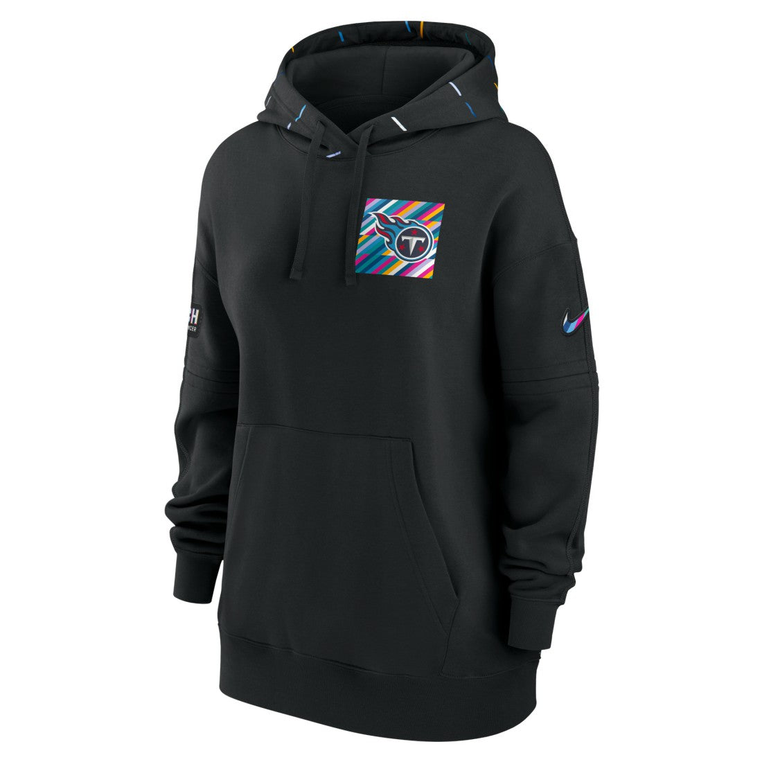 Women's 2023 NFL Crucial Catch Club Pullover Hoodie - Tennessee Titans Hoodies