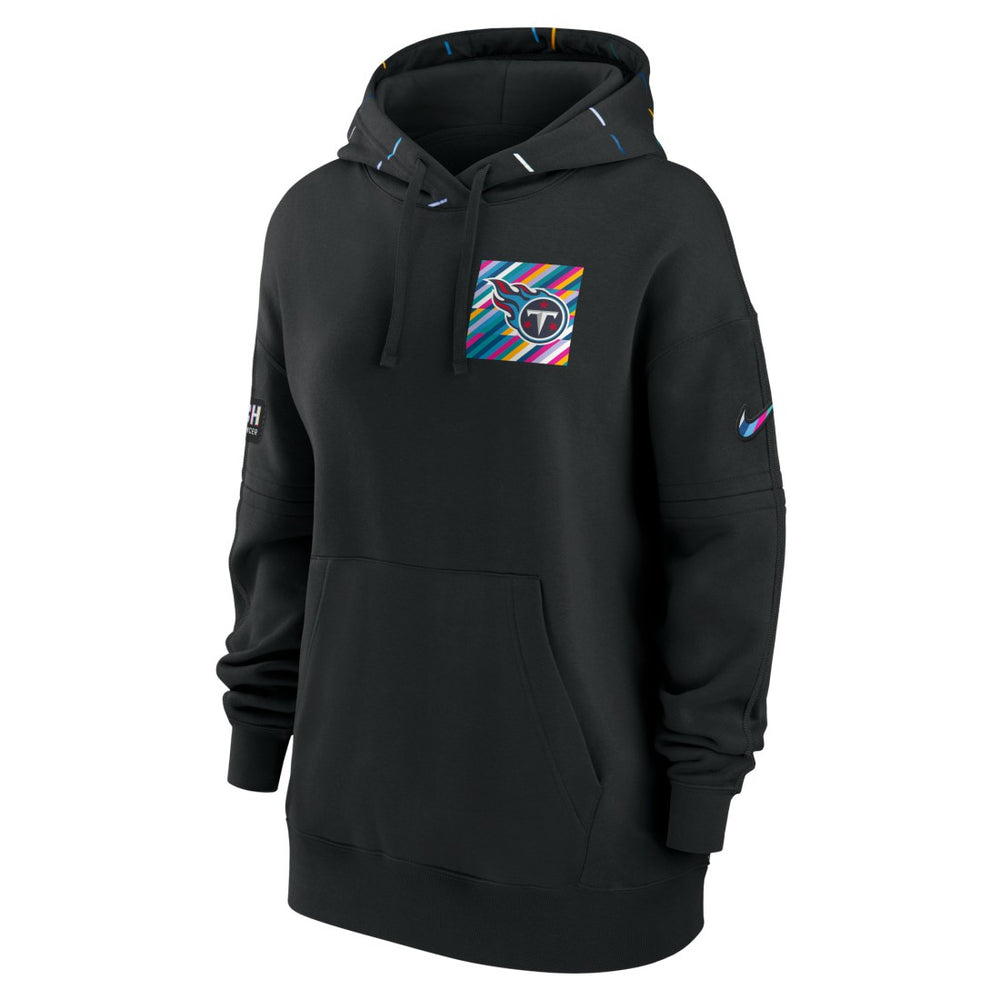 Women's 2023 NFL Crucial Catch Club Pullover Hoodie - Tennessee Titans Hoodies