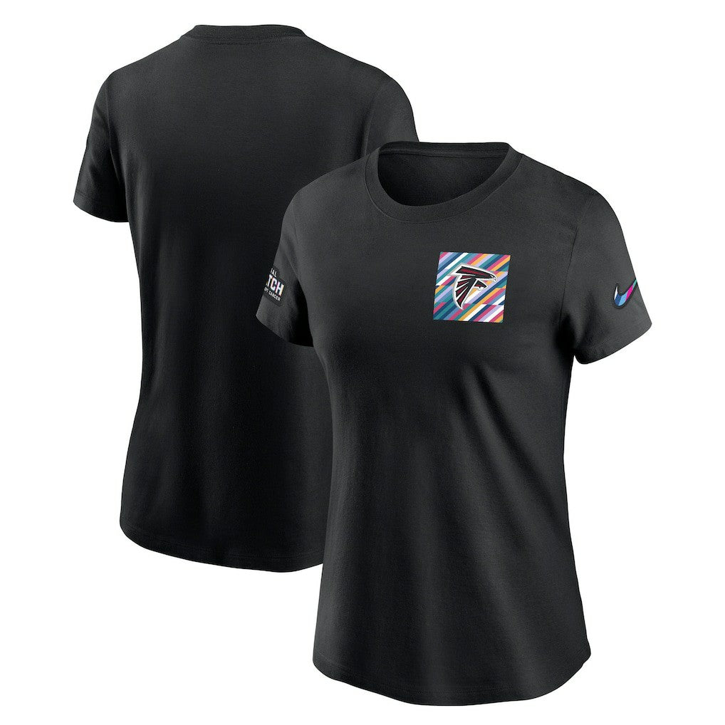 Women's Crucial Catch Sideline Tri-Blend T-Shirt - Atlanta Falcons T-shirts