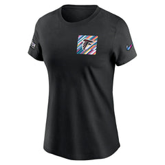 Women's Crucial Catch Sideline Tri-Blend T-Shirt - Atlanta Falcons T-shirts