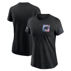 Women's Crucial Catch Sideline Tri-Blend T-Shirt - Carolina Panthers T-shirts