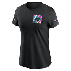 Women's Crucial Catch Sideline Tri-Blend T-Shirt - Carolina Panthers T-shirts