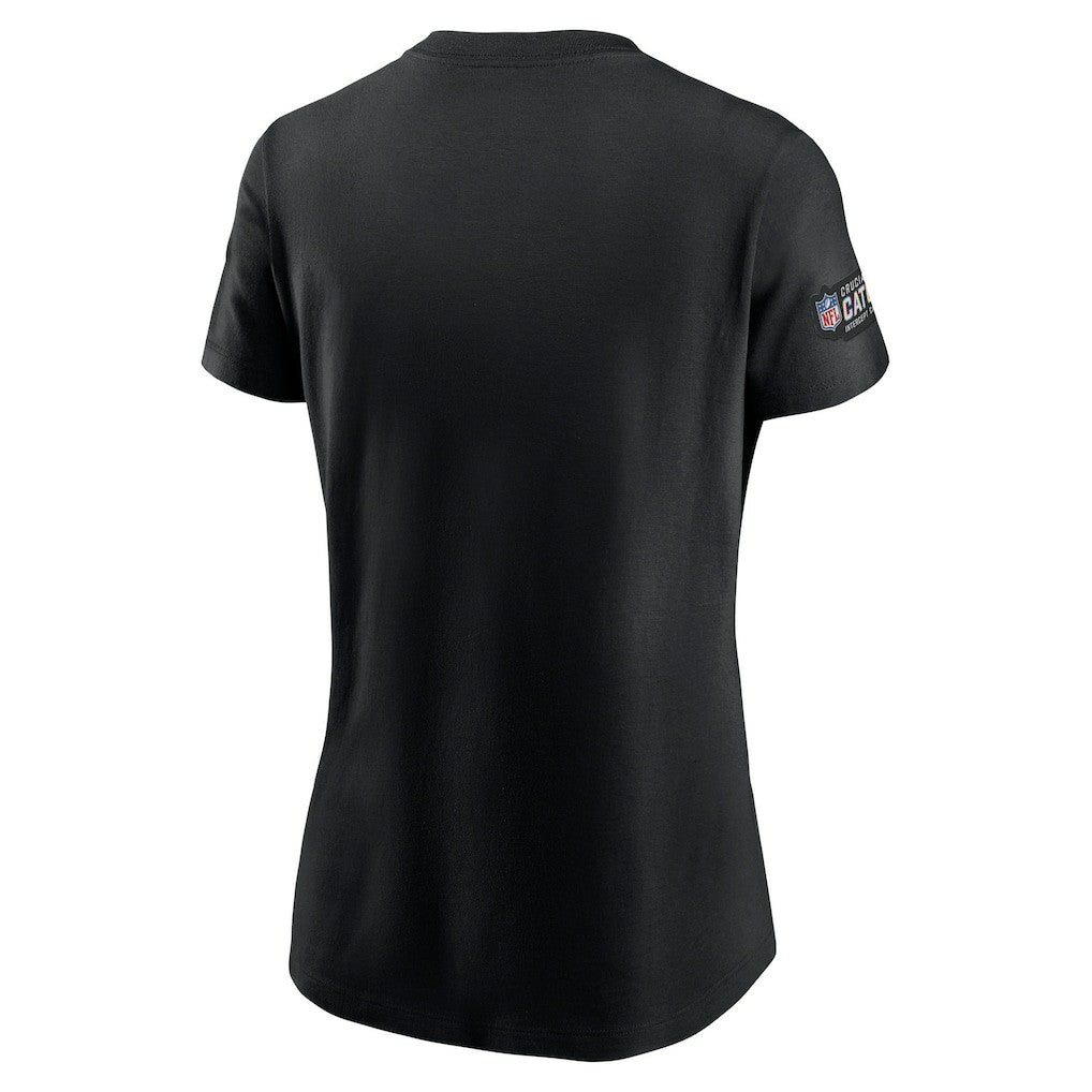 Women's Crucial Catch Sideline Tri-Blend T-Shirt - Carolina Panthers T-shirts