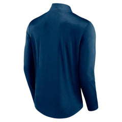 NHL Seattle Kraken Fanatics Mock Neck Quarter-Zip Top