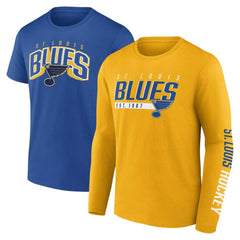NHL St. Louis Blues Fanatics Bottle Rocket T-Shirt Combo Pack