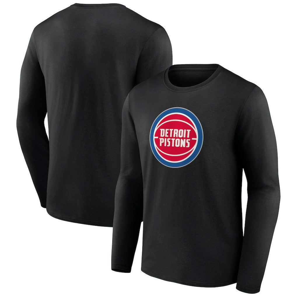Detroit Pistons Primary Team Logo Long Sleeve T-Shirt sale