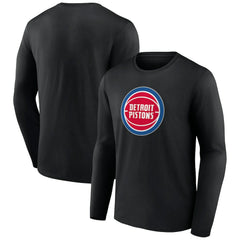 Detroit Pistons Primary Team Logo Long Sleeve T-Shirt sale