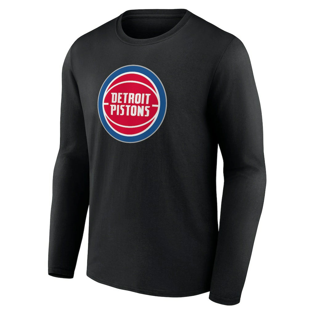 Detroit Pistons Primary Team Logo Long Sleeve T-Shirt sale