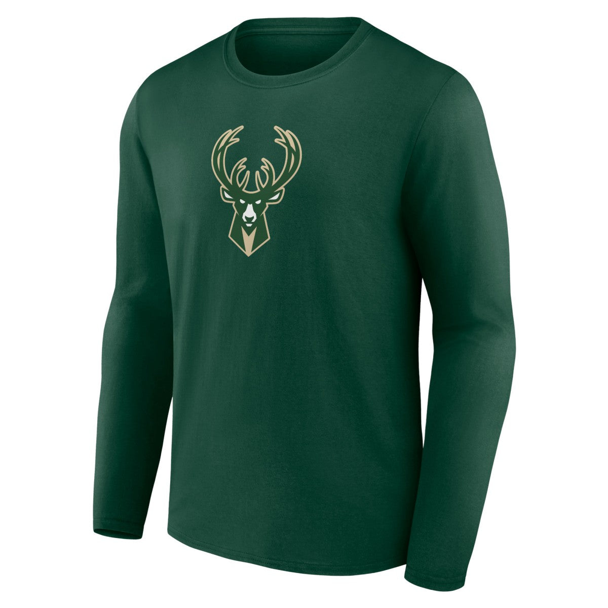 Milwaukee Bucks Primary Team Logo Long Sleeve T-Shirt