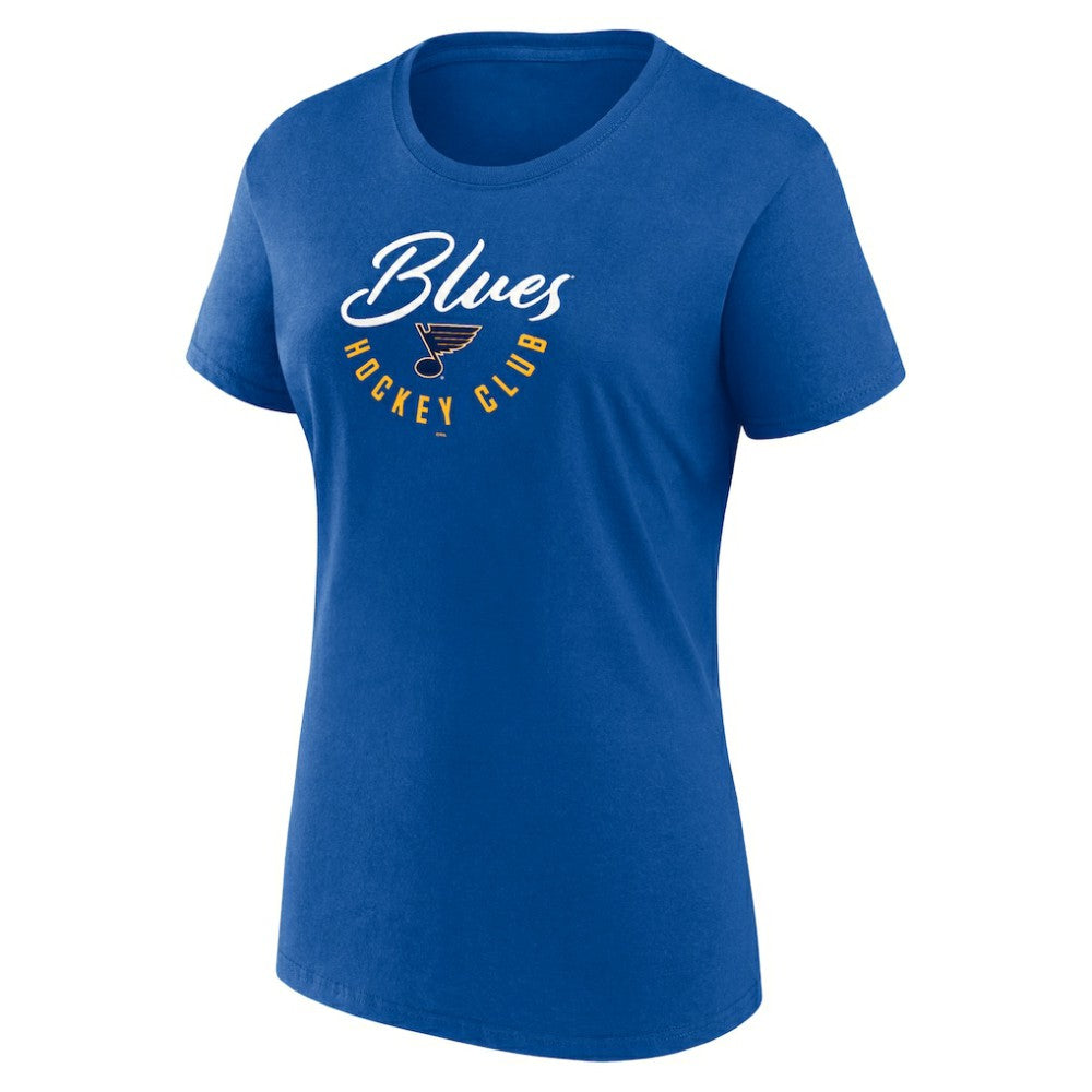 NHL St. Louis Blues Fanatics Women's Long and Short Sleeve Two-Pack T-Shirt Set