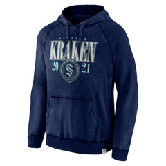 NHL Seattle Kraken Fanatics Shoulder-To-Shoulder Raglan Pullover Hoodie