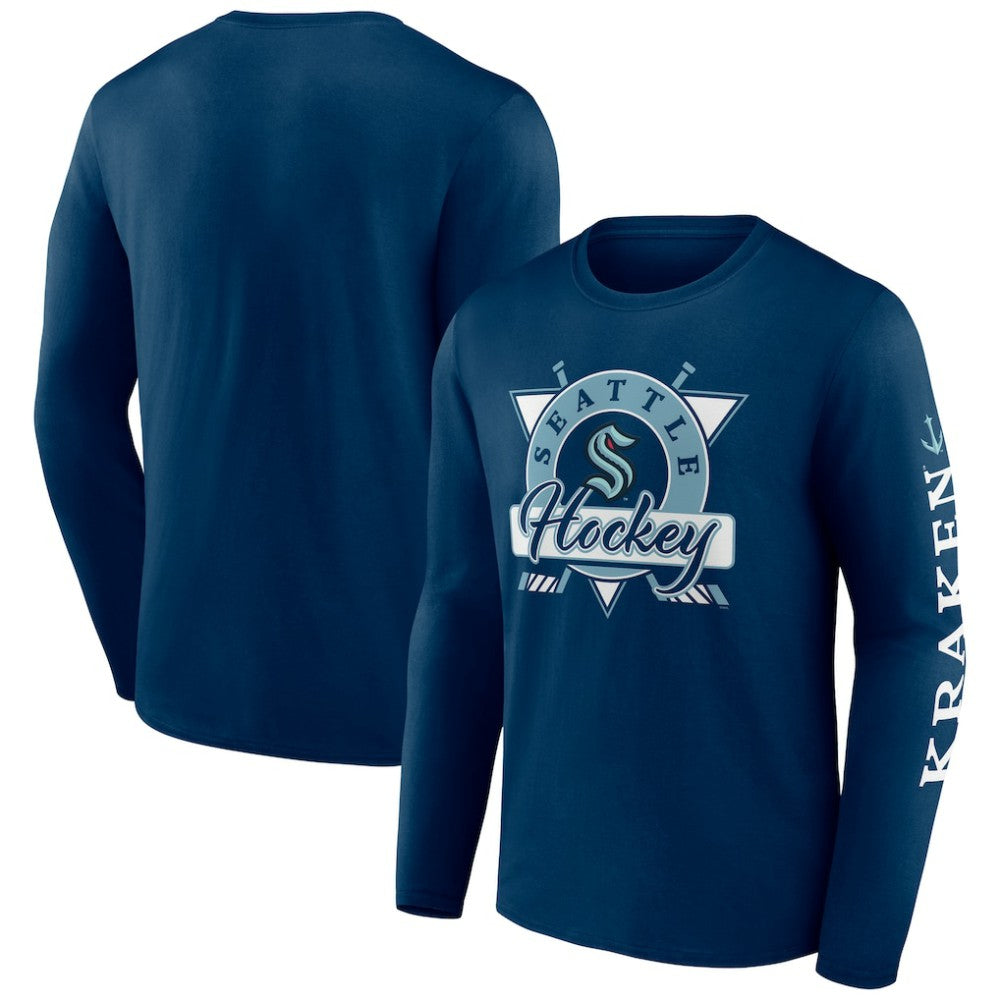 NHL Seattle Kraken Fanatics Rinkside Long Sleeve T-Shirt