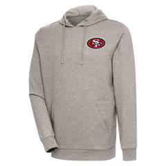Antigua Action Lightweight Pullover Hoodie - San Francisco 49ers Hoodies
