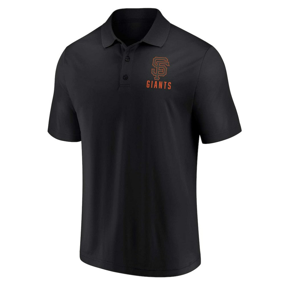 Black/White San Francisco Giants Fanatics Two-Pack Logo Lockup Polo Set