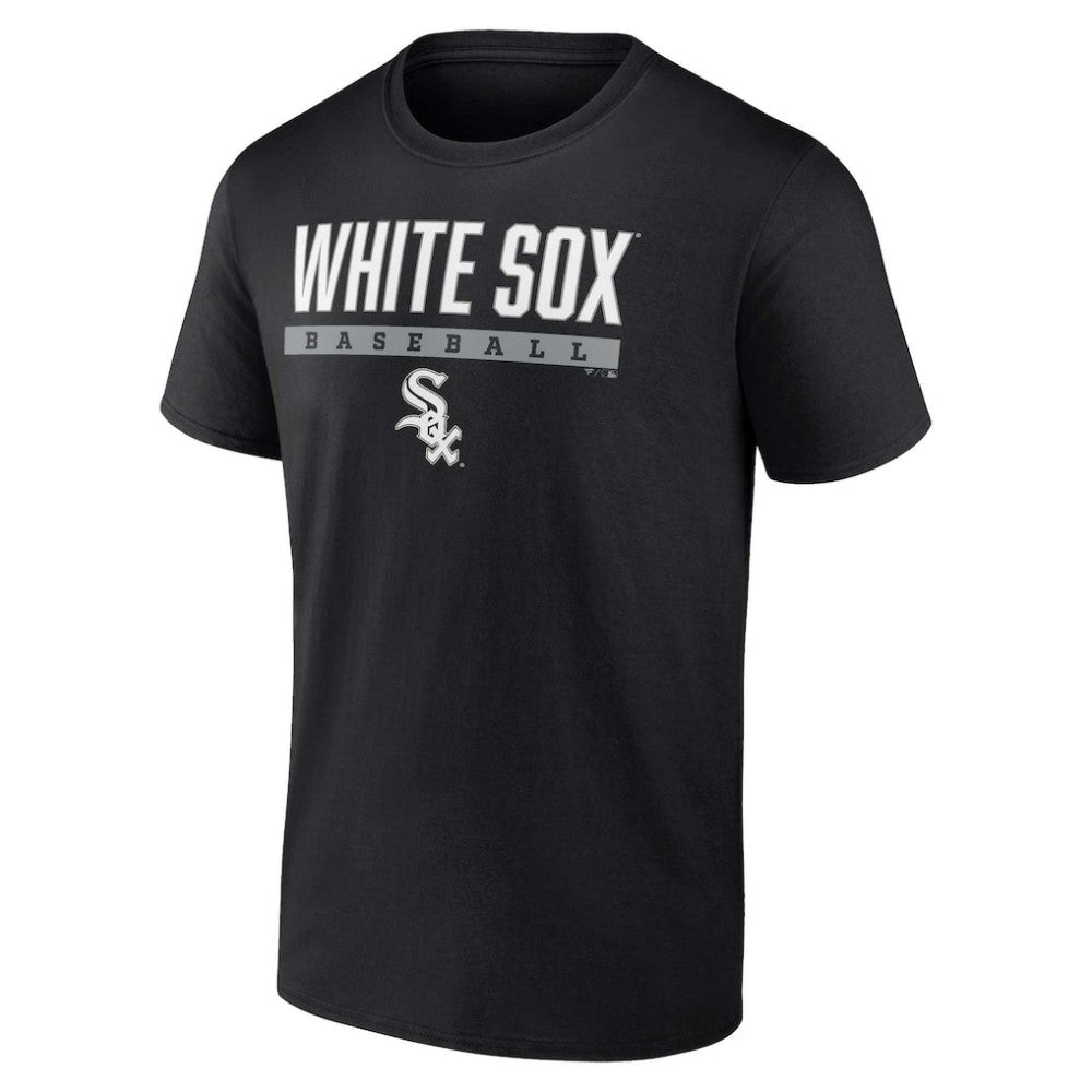 Black Chicago White Sox Fanatics Power Hit T-Shirt