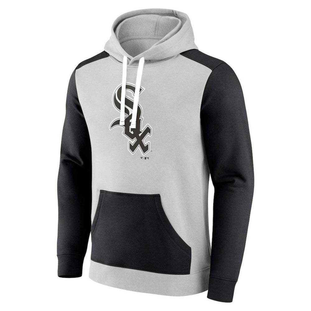 Gray/Black Chicago White Sox Fanatics Arctic Pullover Hoodie
