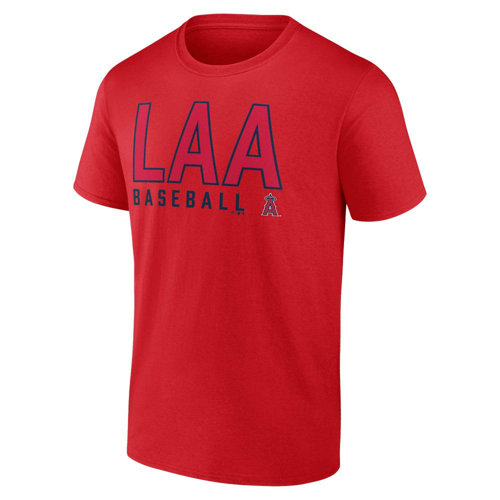Red/White Los Angeles Angels Fanatics Two-Pack Combo T-Shirt Set