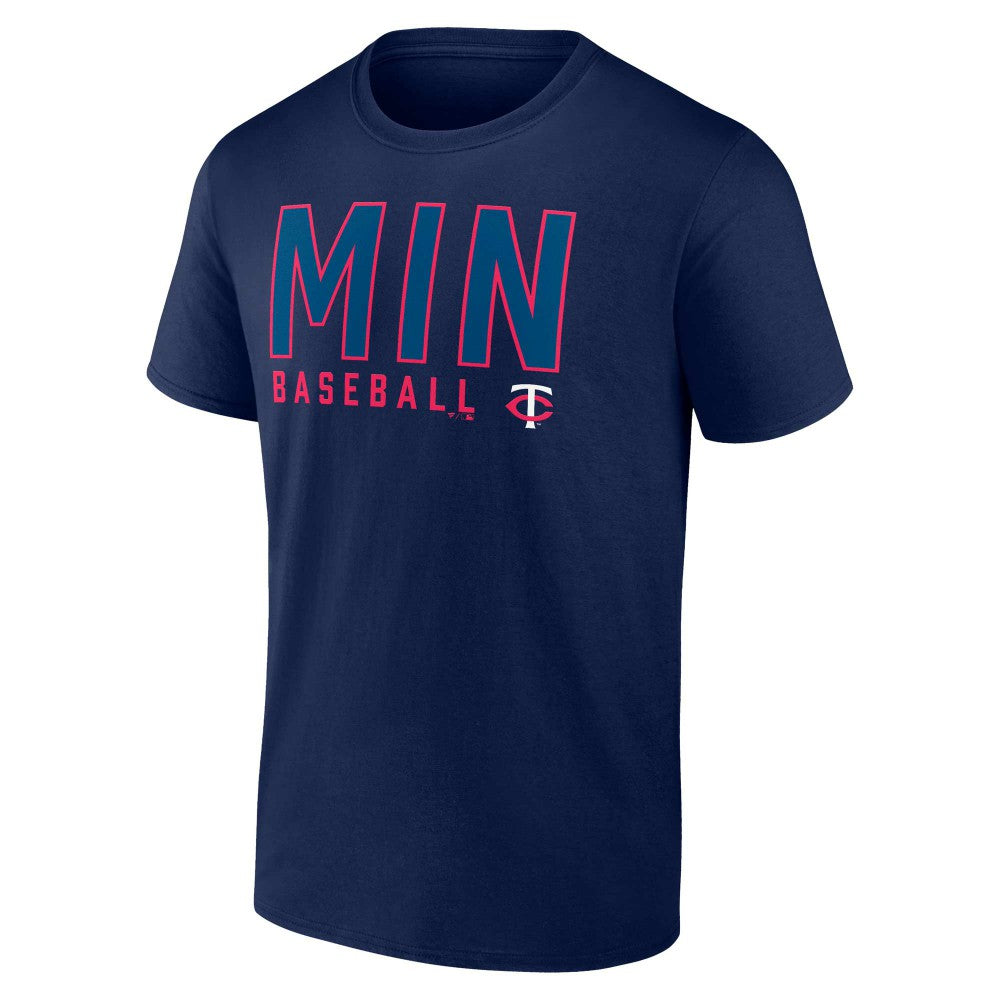 Navy/White Minnesota Twins Fanatics Two-Pack Combo T-Shirt Set