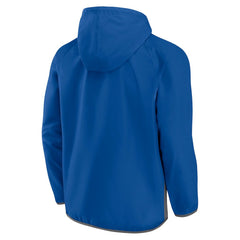Fanatics Philadelphia 76ers Anorak Flagrant Foul Color-Block Raglan Hoodie Half-Zip Jacket