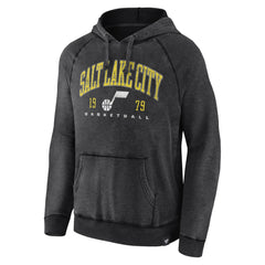 Fanatics Utah Jazz Foul Trouble Snow Wash Raglan Pullover Hoodie