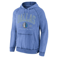 Fanatics Dallas Mavericks Foul Trouble Snow Wash Raglan Pullover Hoodie sale