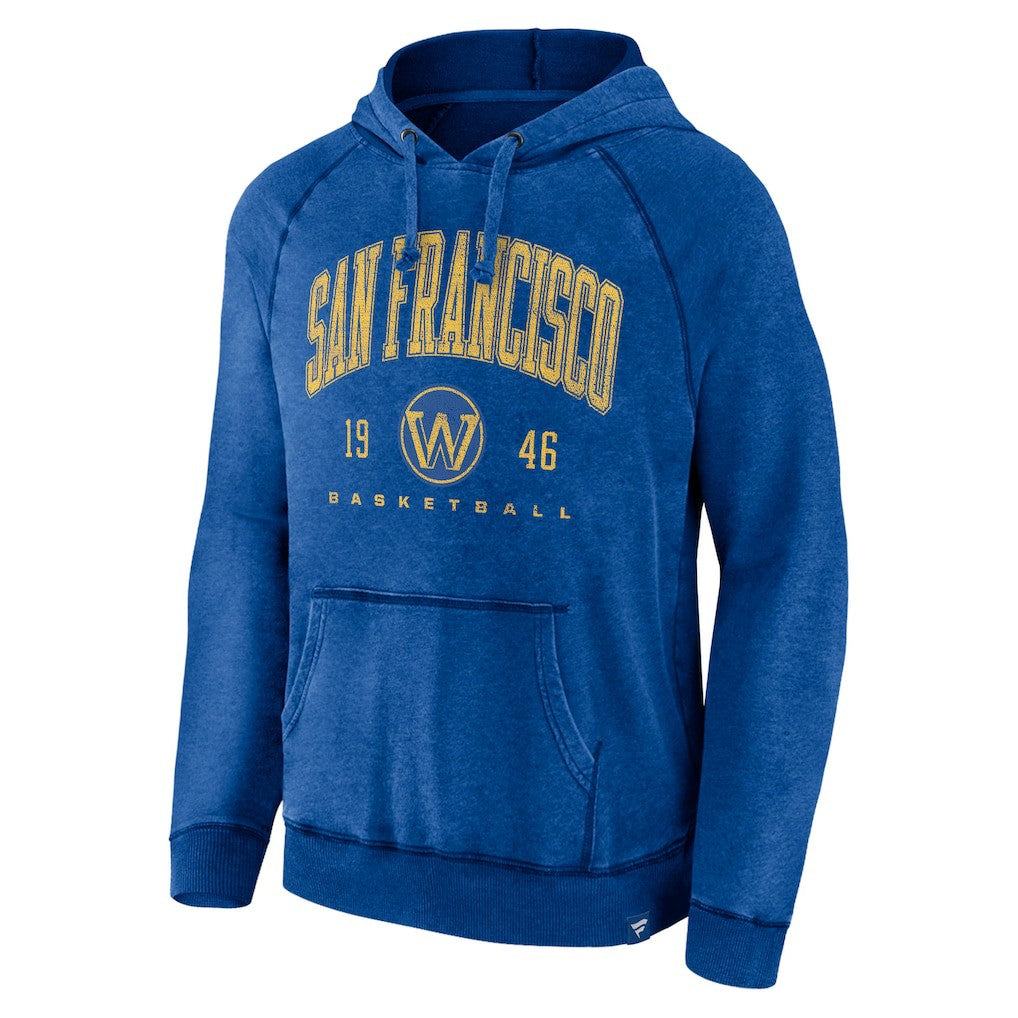 Fanatics Golden State Warriors Foul Trouble Snow Wash Raglan Pullover Hoodie sale