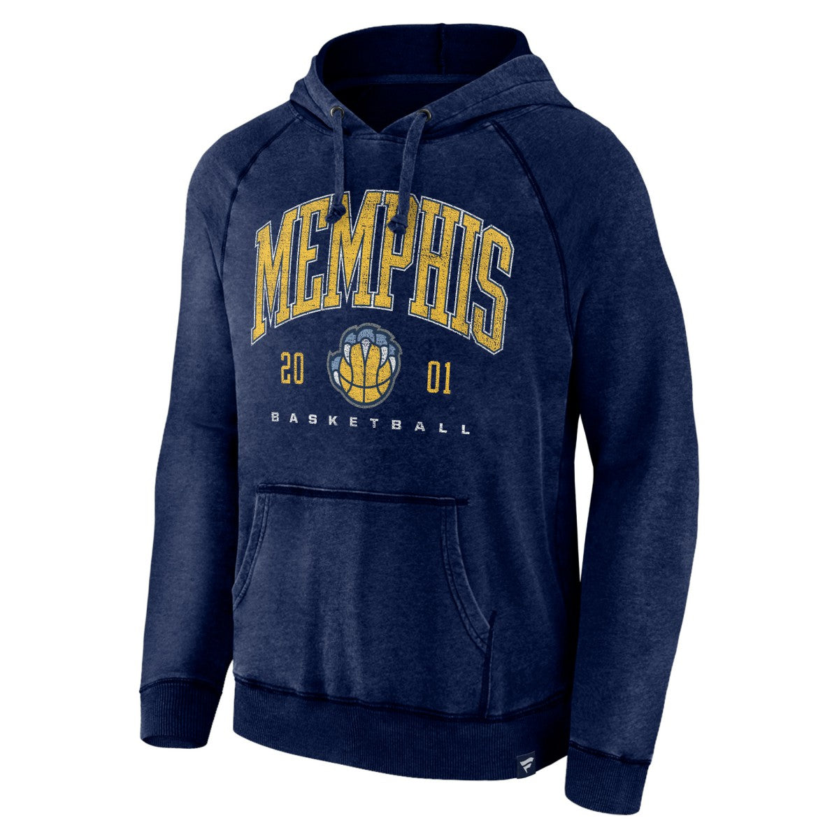 Fanatics Memphis Grizzlies Foul Trouble Snow Wash Raglan Pullover Hoodie
