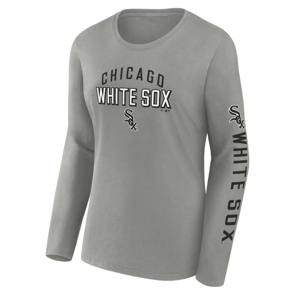 Gray/Black Chicago White Sox Fanatics Women's T-Shirt Combo Pack