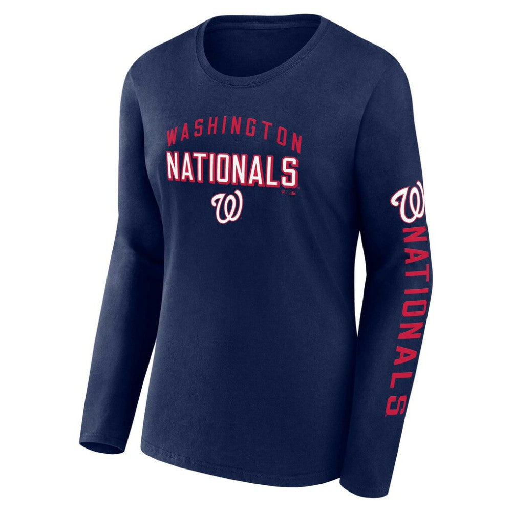 Navy/Red Washington Nationals Fanatics Women's T-Shirt Combo Pack