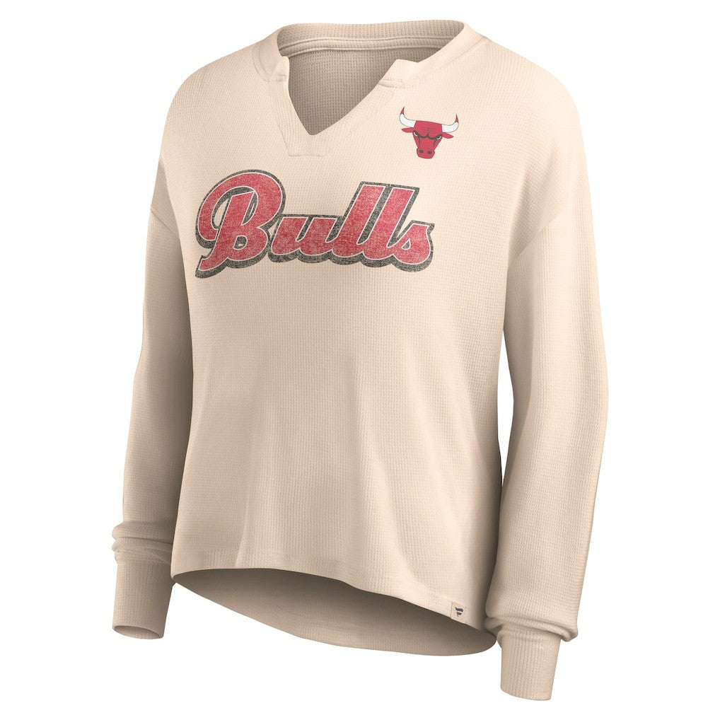 Fanatics Chicago Bulls Women's Go For It Long Sleeve Notch Neck T-Shirt sale